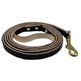 Croc Leather Dog Leashes
