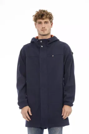 Distretto12 Blue Cotton Men's Jacket