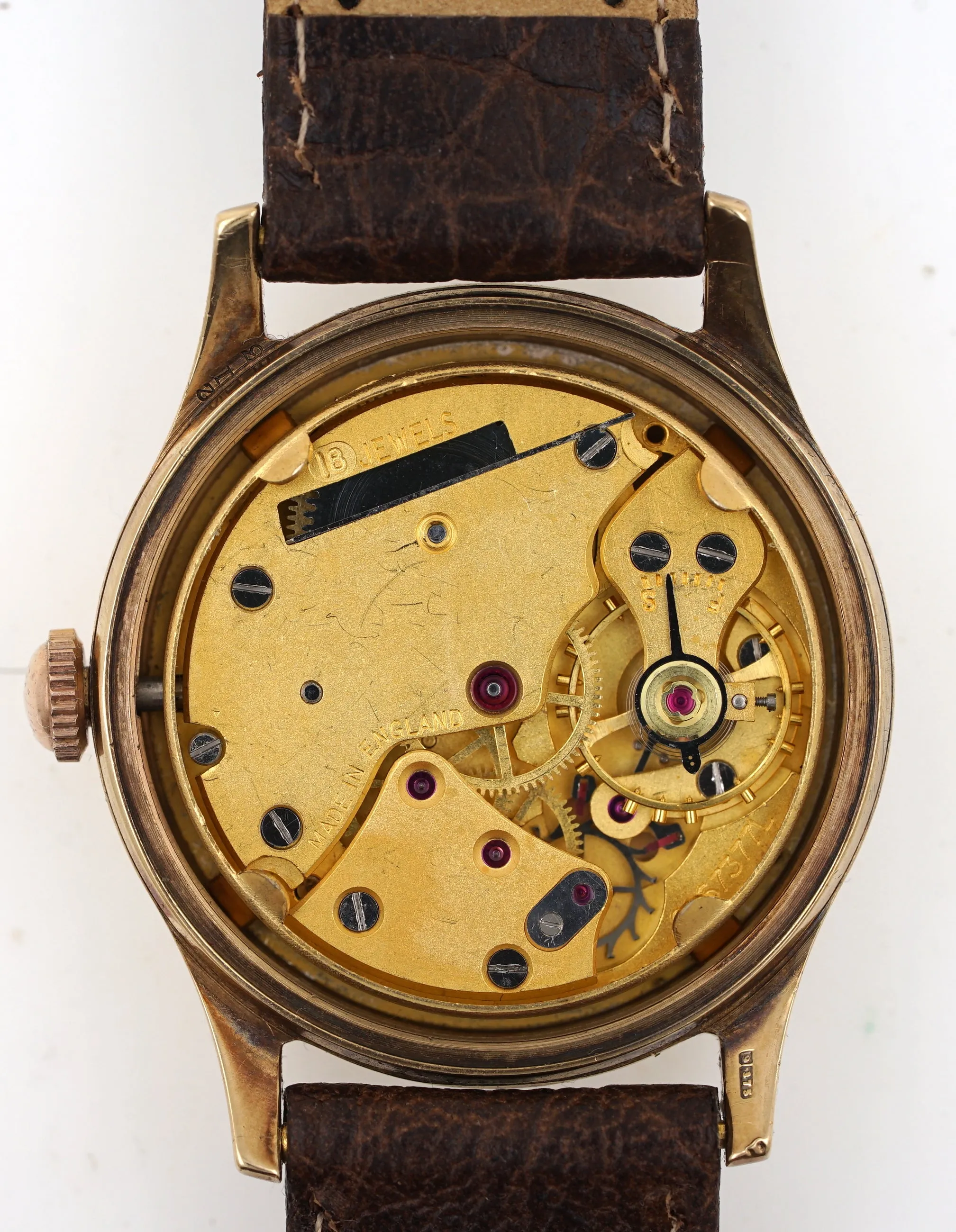 GARRARD SMITHS PRESENTATION WATCH WITH  18 JEWEL HIGHEST GRADE MANUAL MOVEMENT