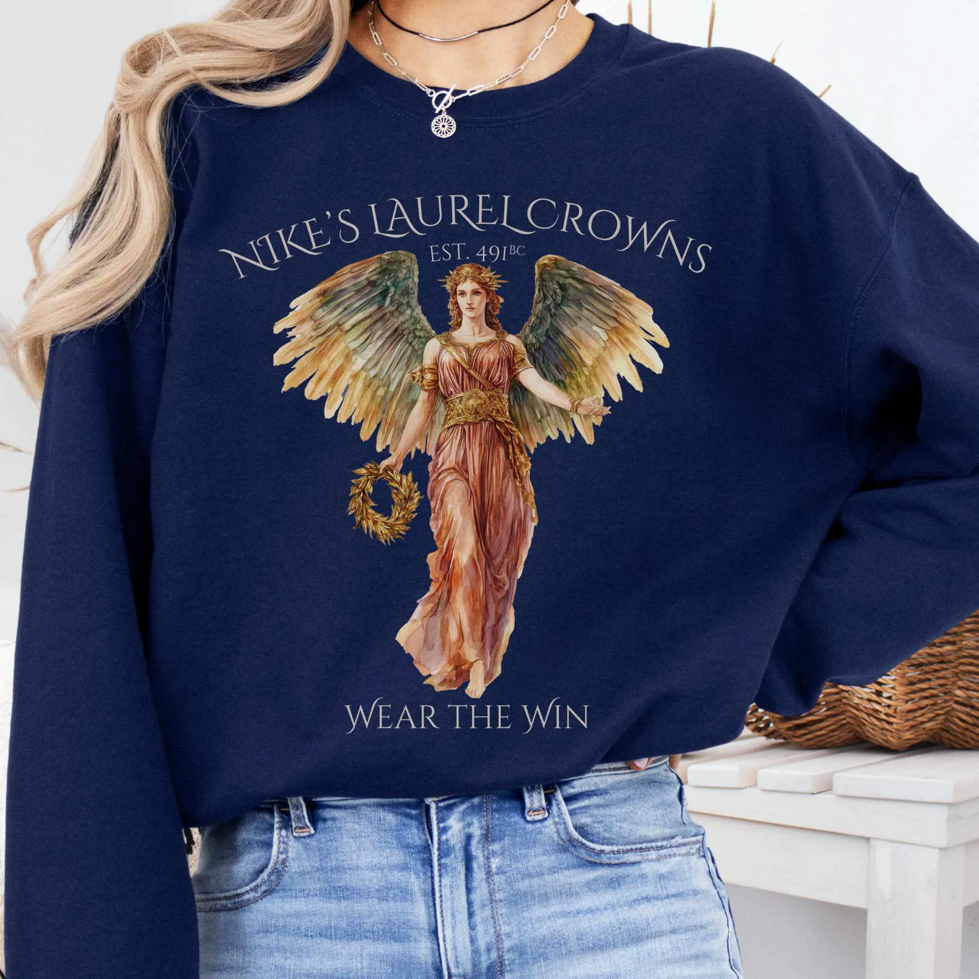 Nike's Laurel Crowns Sweatshirt