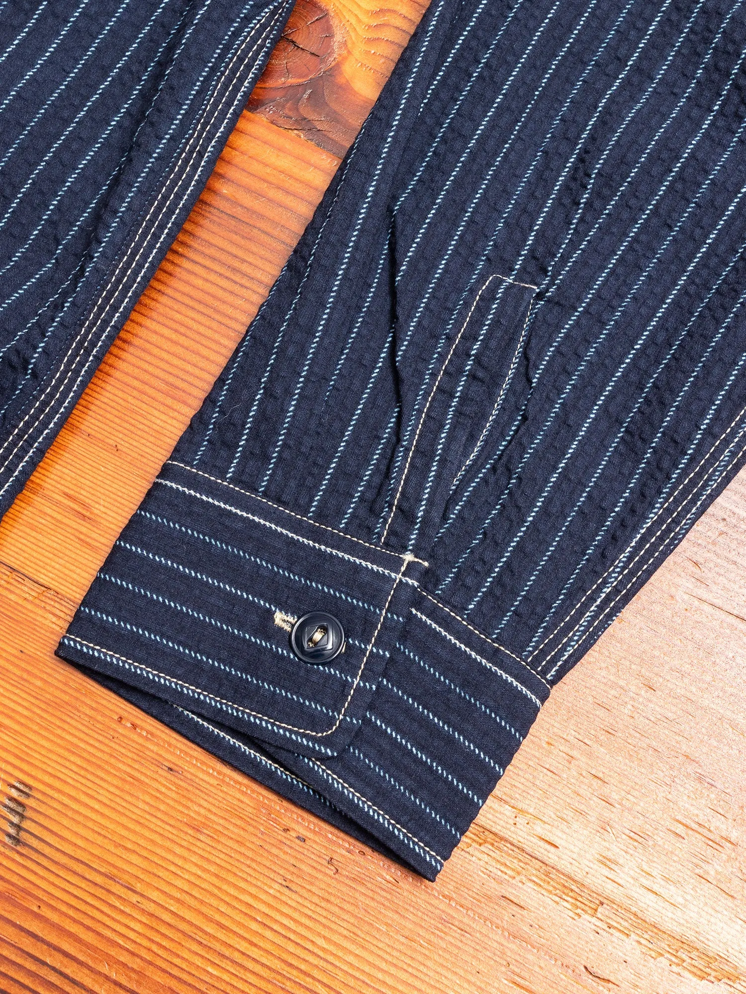 Wabash Button-Down Shirt in Navy