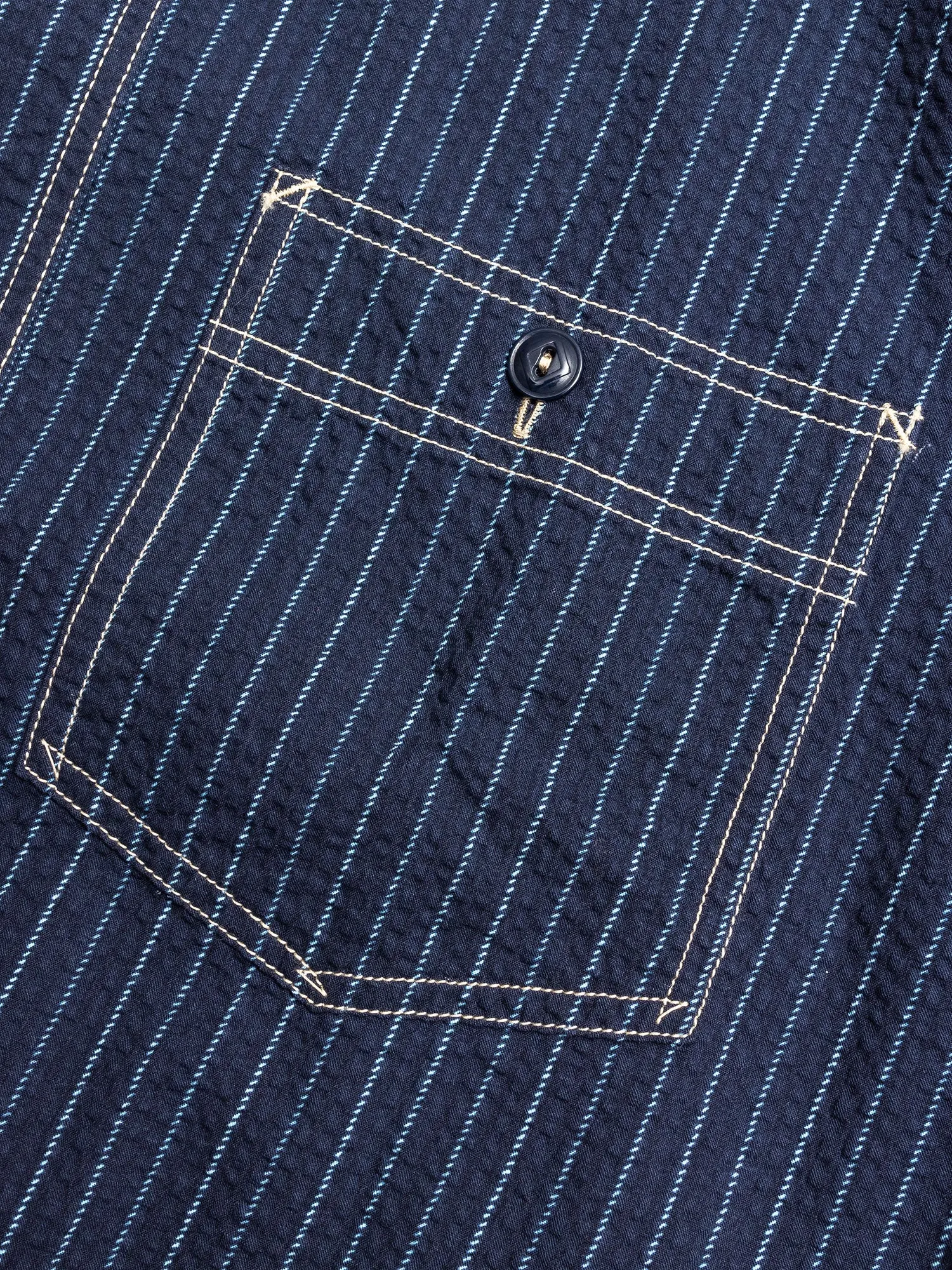 Wabash Button-Down Shirt in Navy