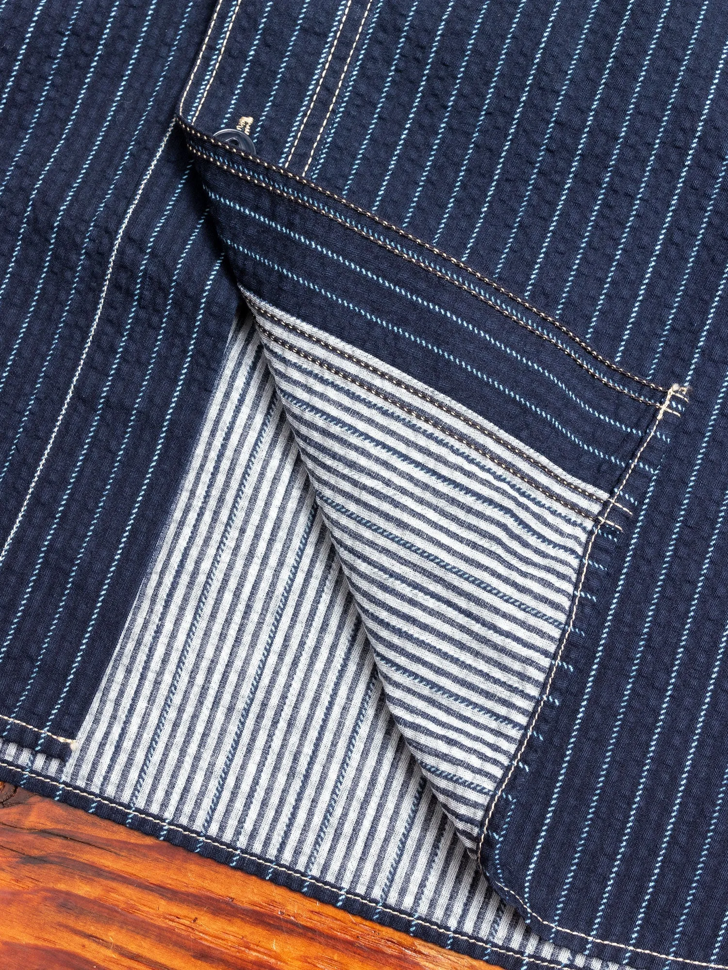 Wabash Button-Down Shirt in Navy
