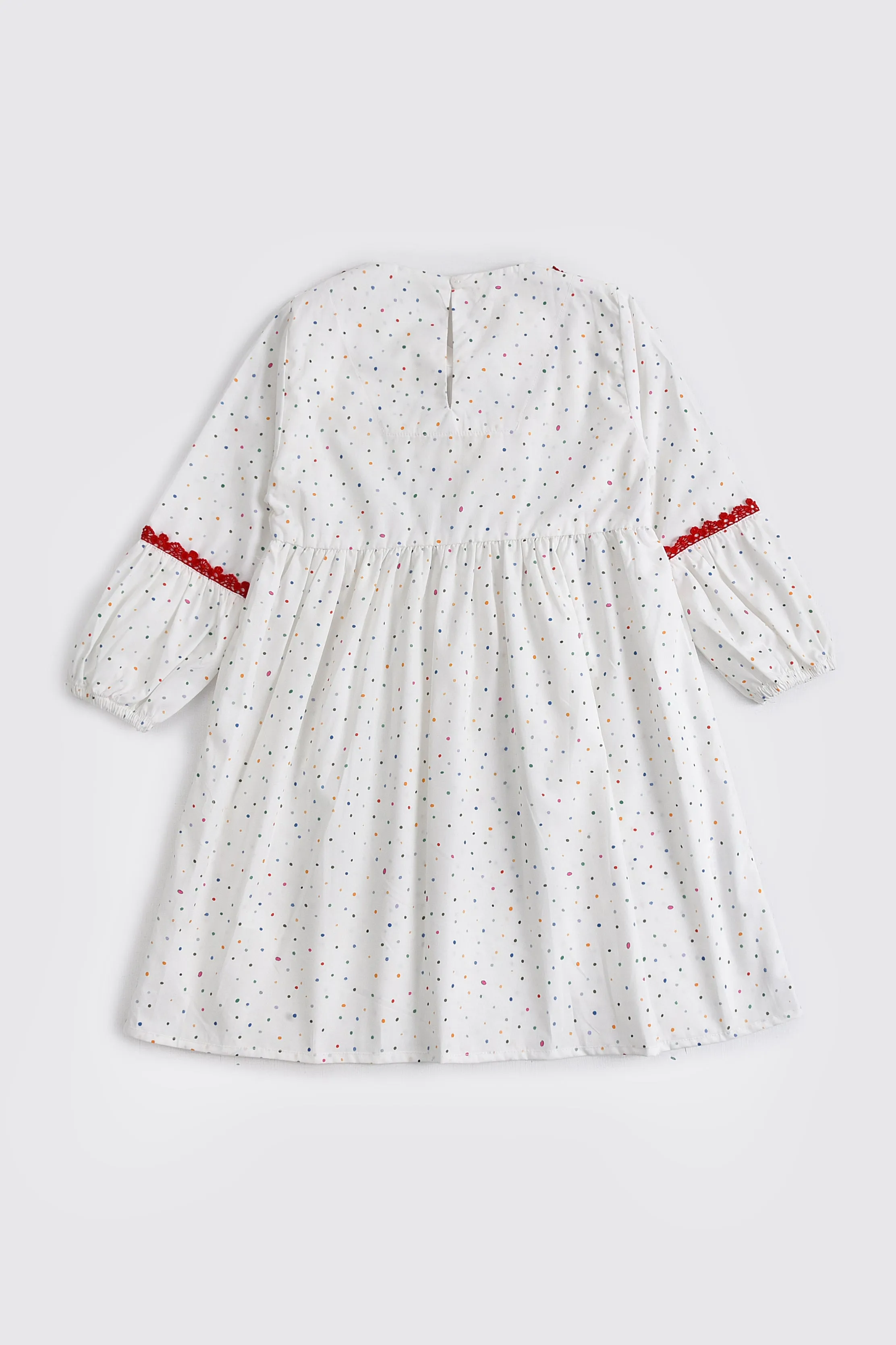 Whimsical Dots Lace Top